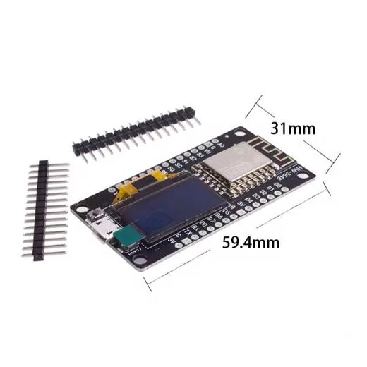 Generic NodeMCU ESP8266 Development Board With 0.96 Inch OLED Display CH340G ESP-12E WiFi Module  For Arduino/Micropython