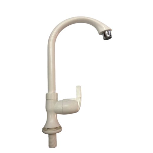 Generic Robinet de cuisine en plastique et acier - Poignée unique, lavabo évier