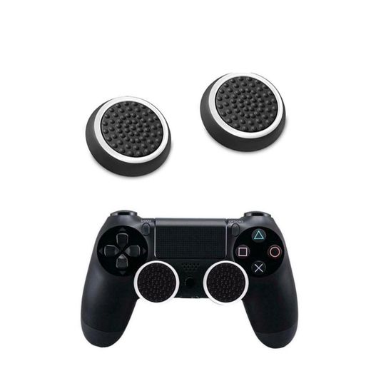 Generic Capuchon en silicone pour analogue manette – Compatible PS4, PS5, Xbox One, Xbox 360