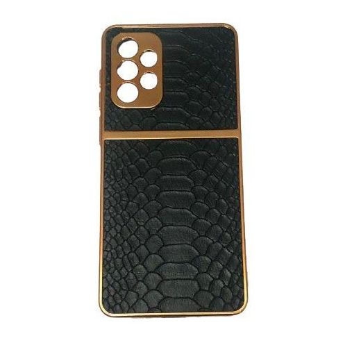 Generic coque chrome pochette telephone cuir pu motif crocodile serpent pour samsung A73 - image 2