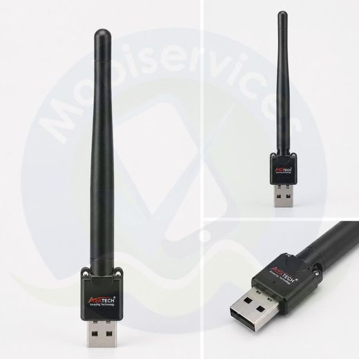 AZATECH Clé WiFi USB  MT7601 avec Antenne Haute Performance – 150 Mbps – Adaptateur Réseau Sans Fil USB 2.0 - image 2