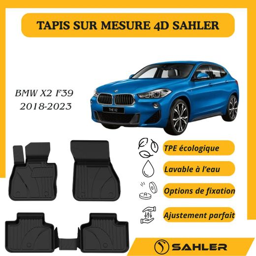 SAHLER حصائر أرضية مخصصة 4D Premium بي إم دبليو X2 F39 2018-2023