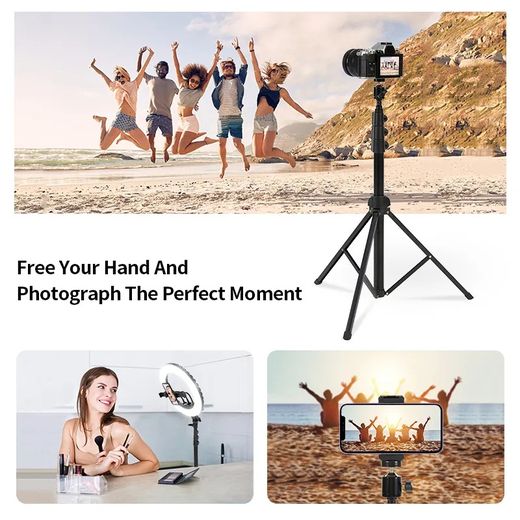 Jmary Trépied Extensible pour Téléphone Live Video Photographie Vlog MT-38 - image 2