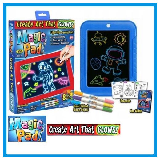 Generic Magic Pad Dessin Lumineux, Tableau D'écriture, Effaçable, Réutilisable
