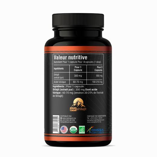 Herboteca Pure Shi-lajit 900mg - 120 Capsules - image 2