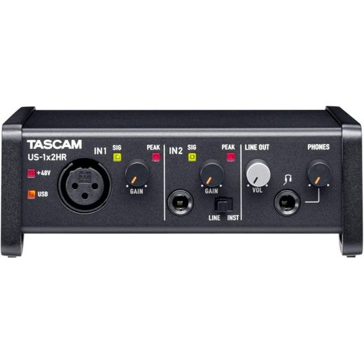 Tascam US-1X2HR 1 Mic 2IN/2OUT High Resolution USB Audio Interface - image 2