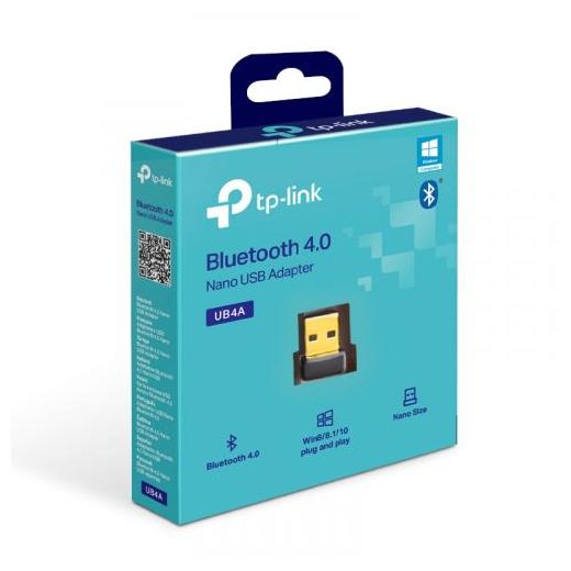 TP-Link Adaptateur USB Bluetooth 4.0 pour PC Portable, Ordinateur de Bureau clé Bluetooth UB4A