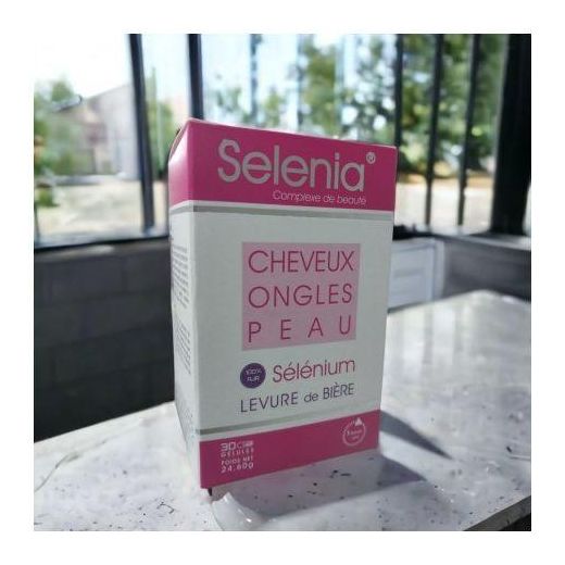 Selenium Selenia cheveux ongles peau 30 gélules - image 4