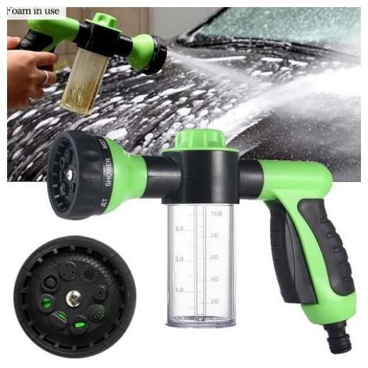 Generic Pistolet D'Arrosage Haute Pression,Pulvérisateur avec distributeur de savon pour voiture - image 2