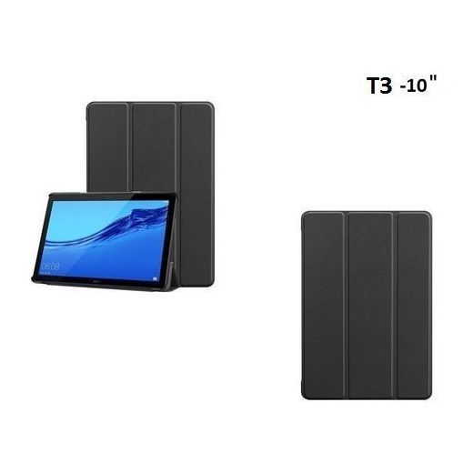 Generic etui à Rabat pochette avec derrière dos Transparent Huawei MediaPad T3 (10") - image 2