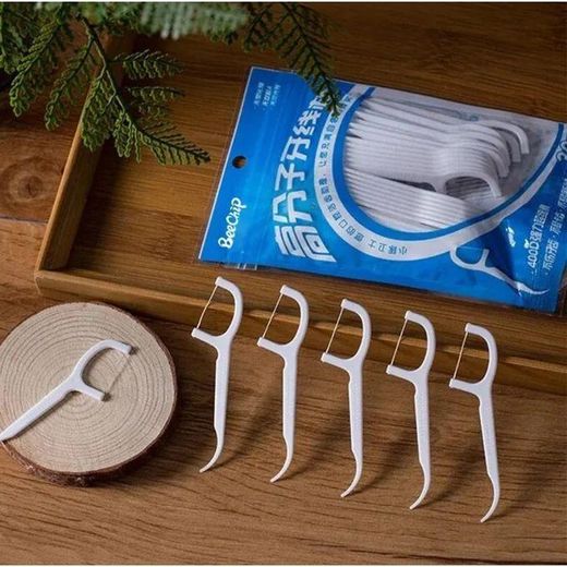 Generic 50 Bâtonnets Fil Dentaire Hygiéniques: Nettoyage Interdentaire Efficace & Pratique pour Hygiène Bucco-Dentaire Parfaite - image 2