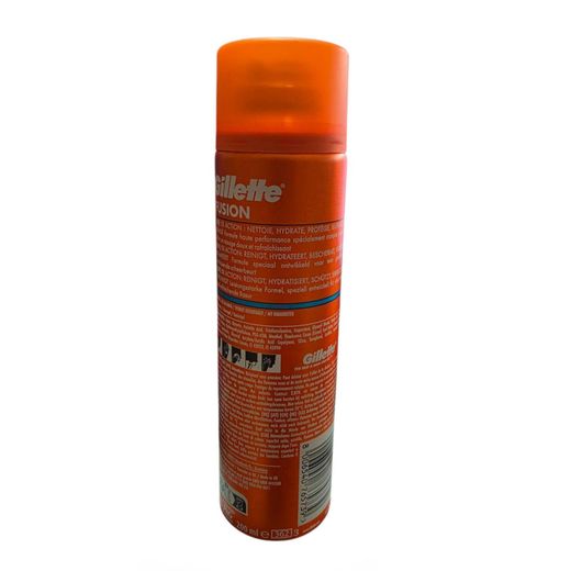 Gillette Fusion Hydratant Gel de Rasage 200ml - image 2