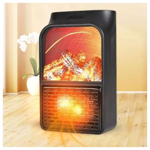 Generic Mini Chauffage électrique Soufflant Radiateur avec télécommande - image 2