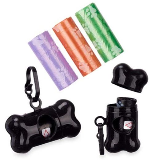 Generic Distributeur de Sacs à Déjections Canines + 3 Rouleaux – Pratique, Hygiénique et Portable - image 2