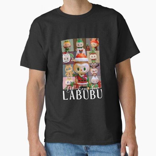 Labubu Classic T-Shirt noire - design unique