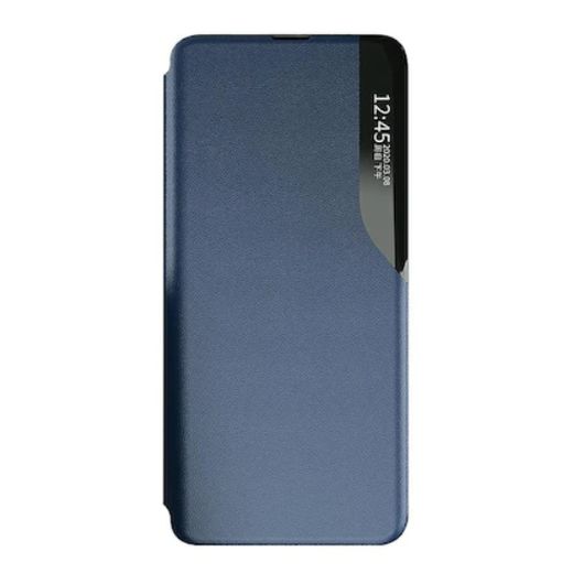 Coque Plating Samsung Galaxy A31 Leather Case - Blue