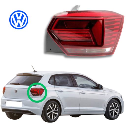 TYC Feu Rouge Arrière Droit Pour Volkswagen Polo VI