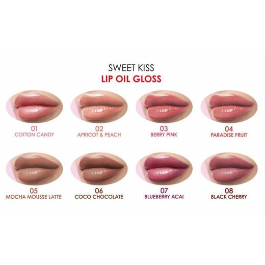 Golden Rose GLOSS LIP OIL SWEET KISS 01 - Couleur: 704D34 / Référence: 06 - image 3