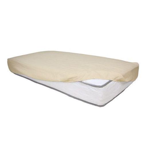 DWIRTY Drap housse Bébé Beige Sable 60x120 cm - Doux & antiallérgique - image 2