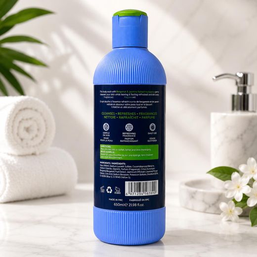 Generic Gel Douche Hydratant au Parfum Floral & Agrumes – Usage Quotidien - image 2