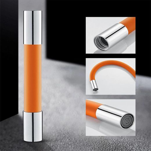 Generic Rallonge de robinet pour évier de cuisine, salle de bain, réglable, flexible, résistant aux éclaboussures, tube d'extension à 360 degrés, adaptateur de robinet d'eau - image 4