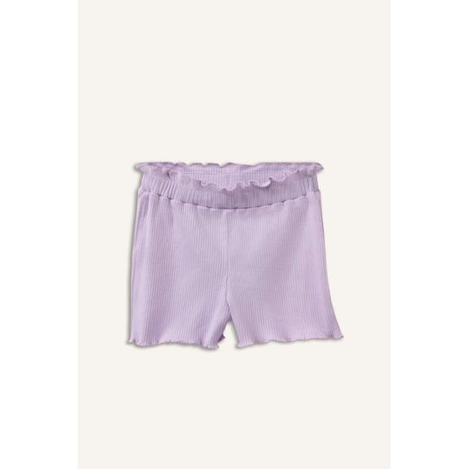 Defacto Ensemble côtelé T-shirt et Short pour bébé fille - image 2