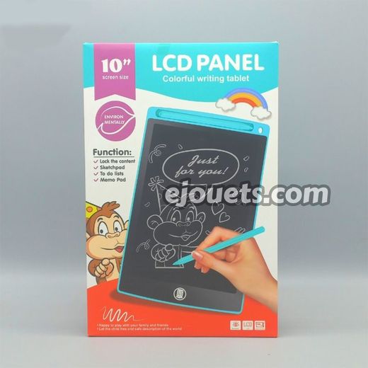 Generic Tablette d'écriture et de dessin effacable LCD 10