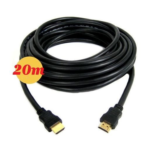 Generic Câble Hdmi 20m, Haute Vitesse, Haute Qualité