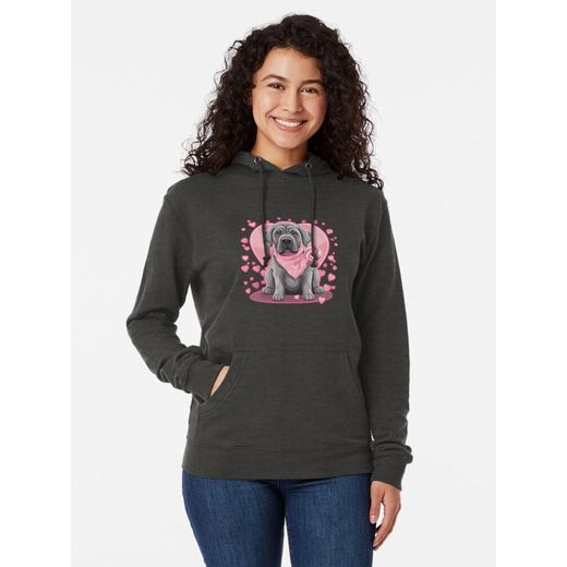 Generic Sweat-shirt à capuche Hoodie Motif  Breloque Cane Corso pour la Saint-Valentin  Saint Valentine Sweat à capuche Hoodies