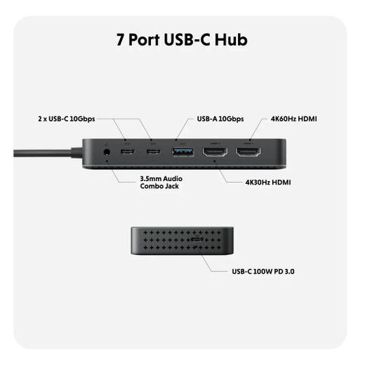 Hyper Station d'accueil Pour MacBook Pro (13 pouces, 2018, quatre ports Thunderbolt 3) - image 2