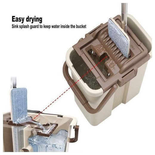 Generic BALAI AUTONETTOYANT MICROFIBRES SCRATCH ANET + 5 SERPILLIERES
