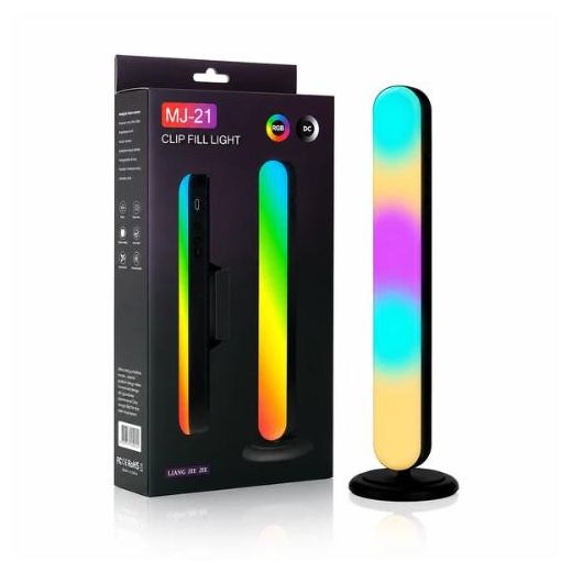 Generic Lampe LED MJ-21 RGB Clip Fill Light - Éclairage Portable pour Selfie, Vidéo, Streaming et Création de Contenu