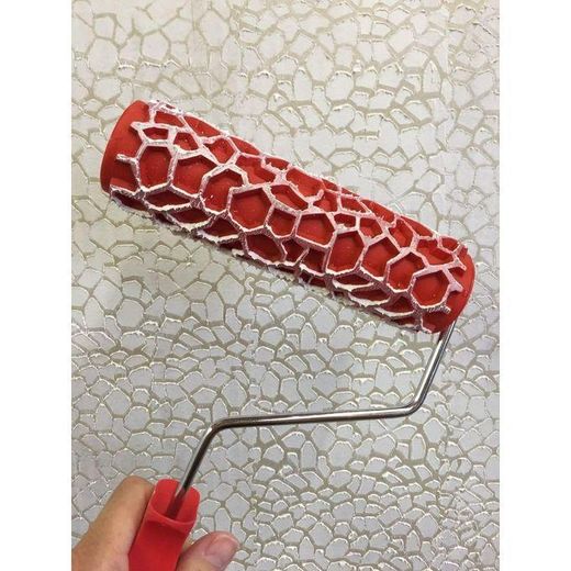 Generic Rouleau de tissu décoratif pour atelier de peinture artistique - Rouleau de 7 pouces (motif simple) - image 2