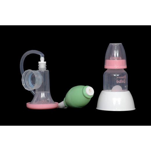 Notre Bb Kit tire-lait manuel et allaitement maternel Notre bébé  Pompe Valve de pression 120ml - image 2