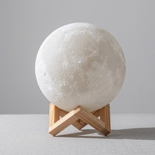 Generic Lampe de lune à télécommande Moon Light 3D Printing