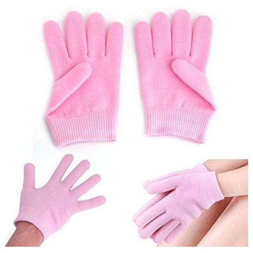 Generic Gants hydratants Gel SPA en coton doux avec thermoplastique pour réparer les cuticules craquelées et traiter la peau  (gants, rose). - image 3