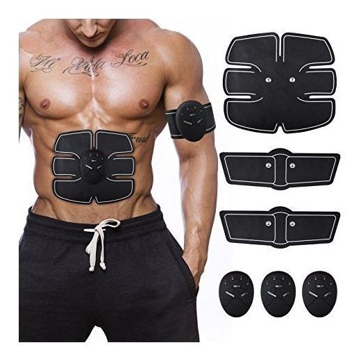 Generic Wireless Muscle Stimulator EMS Stimulation Body Slimming Beauty Machine Abdominal Muscle Exerciser Training Device Body Massager