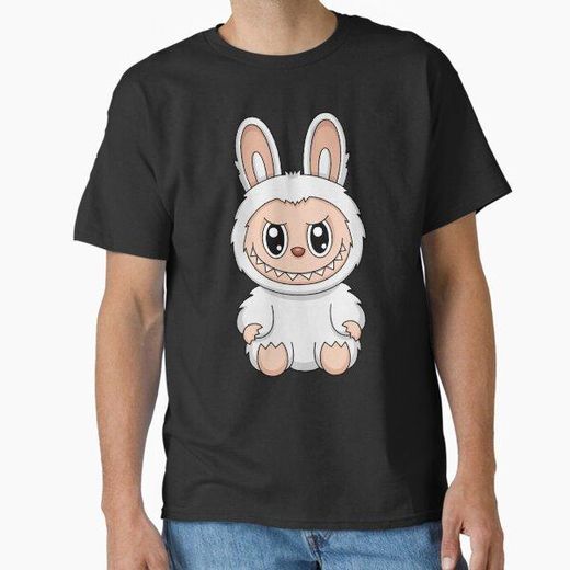 Labubu Seasalt Coconut Cute Character Classic T-Shirt noire - design unique