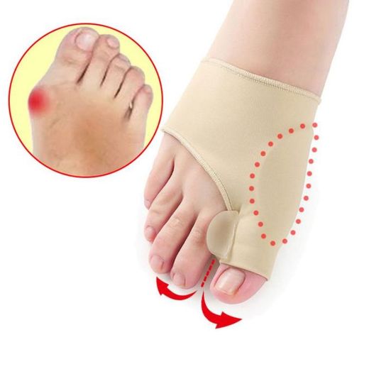 Generic 2x Correcteur Hallux Valgus, Séparateur d'Orteils, Redresseur Gros Orteil, Orthèse Pied Confortable, Correcteur d'Oignon - image 2