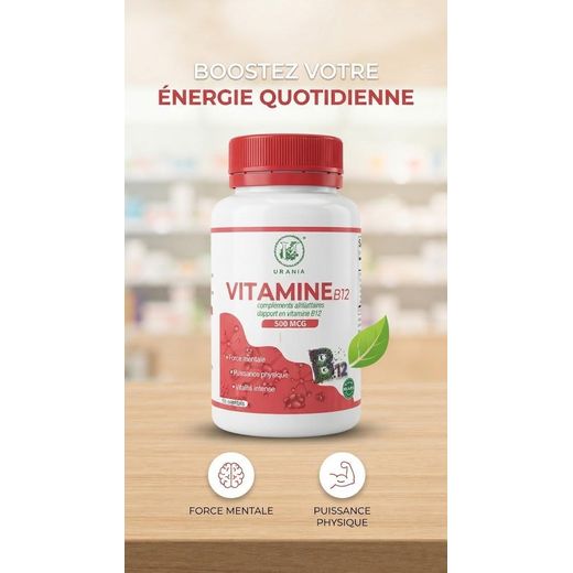 URANIA Vitamine B12 500 MCG – 