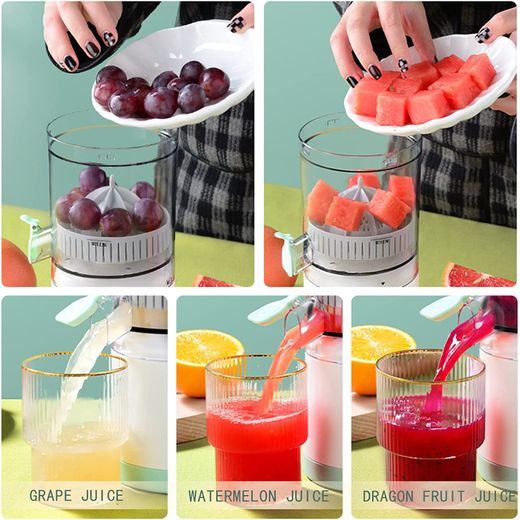 Generic Extracteur de jus, presse-agrumes électrique rechargeable - image 3