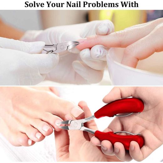 Generic Pince Coupe Ongles Professionnelle Pour Ongles Durs Épais Et Incarnés - image 3