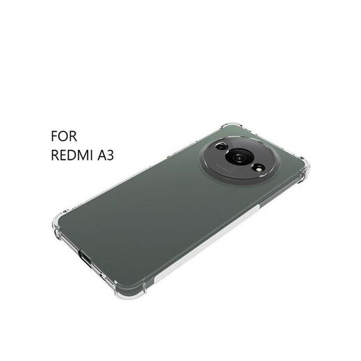 Pochette coque transparent pour xiaomi redmi A3 Angle Renforce Camera protéger