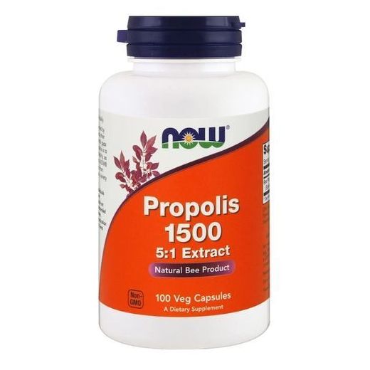 Now Foods PROPOLIS 1500 MG 100 CAPS MADE IN USA SOUTIEN SYSTEME IMMUNITAIRe