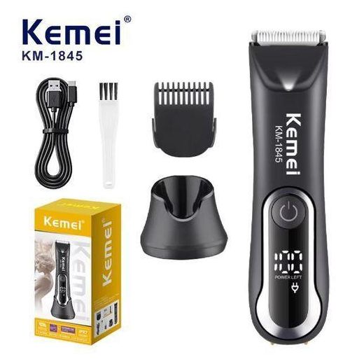 Generic KM-1838 tondeuse à cheveux pelouse lame en céramique étanche humide sec tondeuses pubien aisselles corps cheveux hygiène ultime Razo tondeuses