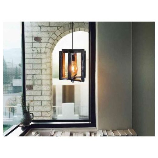 Generic Lampe suspendue moderne en bois - image 3