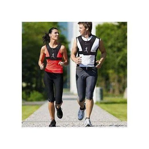 Generic Gilet de course multi-poches, réfléchissant et respirant, unisexe, avec poche pour téléphone - image 2