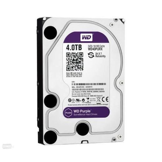WD Disque dur interne 3.5" SATA 4TB / 4TO ( 4000 GB ) Purple - Neuf - image 2