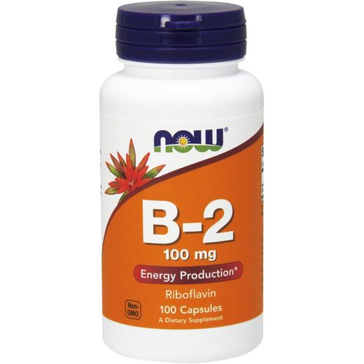 Now Foods B-2, 100 mg, 100 Veg Capsules