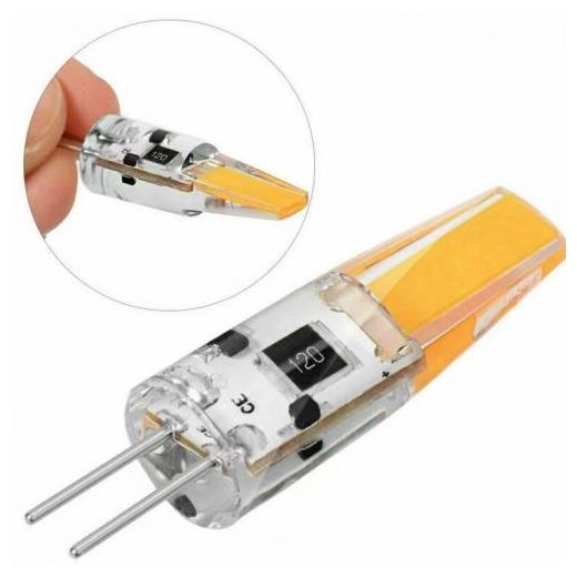 Generic 5 Pcs LED Ampoules G4 3W lustre éclairage 220v lumière jaune - image 4